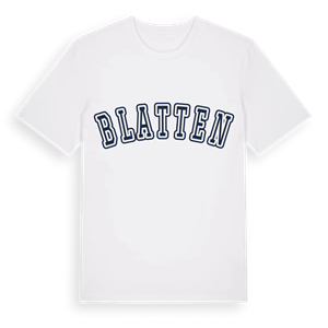 Blatten college t-shirt – ekologisk bomull t-shirt från Pinshirt