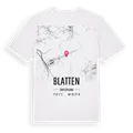Blatten karta t-shirt