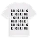 Brig ordlek t-shirt