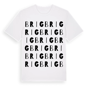 Brig ordlek t-shirt – ekologisk bomull t-shirt från Pinshirt
