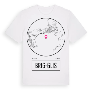 Brig-Glis t-shirt – ekologisk bomull t-shirt från Pinshirt