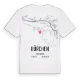 Bürchen karta t-shirt