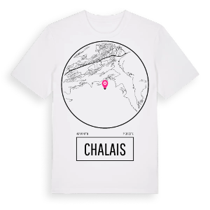 Chalais t-shirt – ekologisk bomull t-shirt från Pinshirt