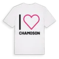 Jag älskar Chamoson t-shirt stort tryck