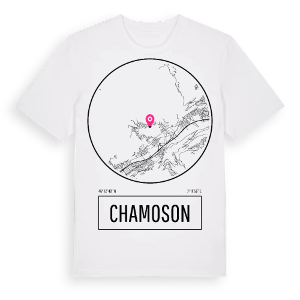 Chamoson t-shirt – ekologisk bomull t-shirt från Pinshirt