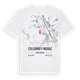 Collombey-Muraz karta t-shirt