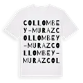 Collombey-Muraz ordlek t-shirt