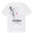Collonges karta t-shirt