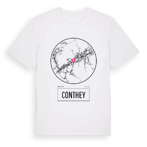 Conthey t-shirt – ekologisk bomull t-shirt från Pinshirt