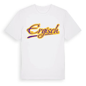 Ergisch baseball t-shirt – ekologisk bomull t-shirt från Pinshirt