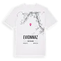 Evionnaz karta t-shirt