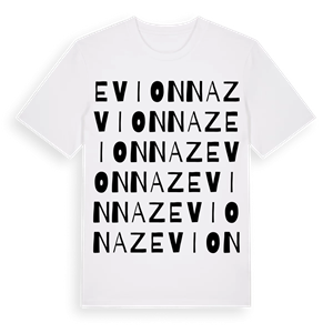 Evionnaz ordlek t-shirt – ekologisk bomull t-shirt från Pinshirt