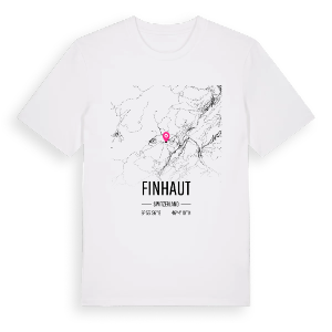 Finhaut karta t-shirt – ekologisk bomull t-shirt från Pinshirt