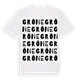 Grône ordlek t-shirt