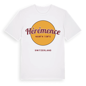 Hérémence cirkel t-shirt – ekologisk bomull t-shirt från Pinshirt