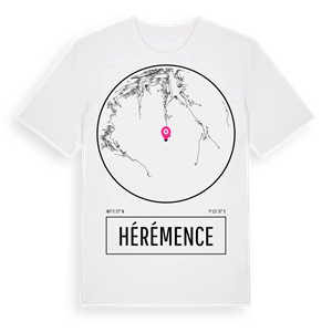 Hérémence t-shirt – ekologisk bomull t-shirt från Pinshirt