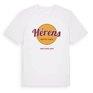 Hérens cirkel t-shirt – ekologisk bomull t-shirt från Pinshirt