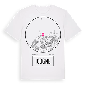 Icogne t-shirt – ekologisk bomull t-shirt från Pinshirt