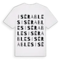 Isérables ordlek t-shirt