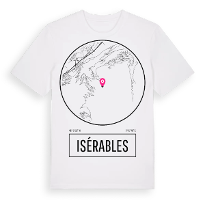 Isérables t-shirt – ekologisk bomull t-shirt från Pinshirt