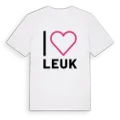 Jag älskar Leuk t-shirt stort tryck