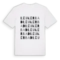 Leukerbad ordlek t-shirt