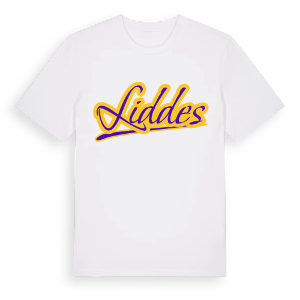 Liddes baseball t-shirt – ekologisk bomull t-shirt från Pinshirt