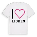 Jag älskar Liddes t-shirt stort tryck