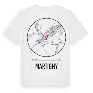 Martigny t-shirt – ekologisk bomull t-shirt från Pinshirt