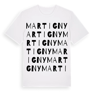 Martigny ordlek t-shirt – ekologisk bomull t-shirt från Pinshirt