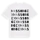 Massongex ordlek t-shirt