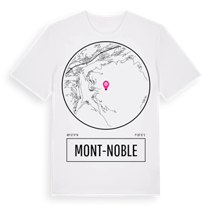 Mont-Noble t-shirt – ekologisk bomull t-shirt från Pinshirt