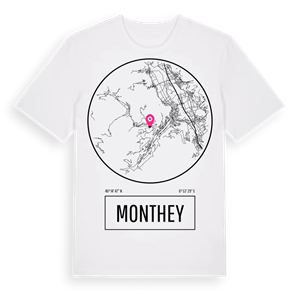 Monthey t-shirt – ekologisk bomull t-shirt från Pinshirt