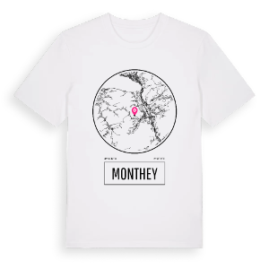 Monthey t-shirt – ekologisk bomull t-shirt från Pinshirt