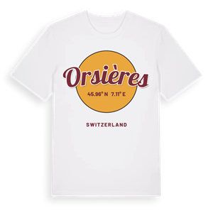 Orsières cirkel t-shirt – ekologisk bomull t-shirt från Pinshirt