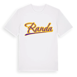 Randa baseball t-shirt – ekologisk bomull t-shirt från Pinshirt