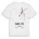 Saas-Fee karta t-shirt
