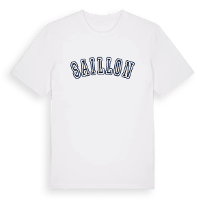 Saillon college t-shirt – ekologisk bomull t-shirt från Pinshirt