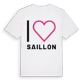 Jag älskar Saillon t-shirt stort tryck