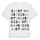 Saint-Maurice ordlek t-shirt