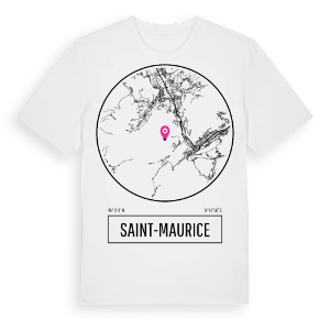 Saint-Maurice t-shirt – ekologisk bomull t-shirt från Pinshirt