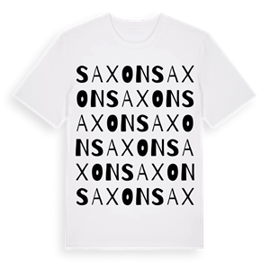 Saxon ordlek t-shirt – ekologisk bomull t-shirt från Pinshirt