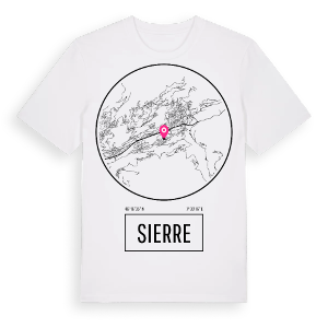 Sierre t-shirt – ekologisk bomull t-shirt från Pinshirt