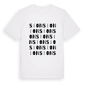 Sion ordlek t-shirt – ekologisk bomull t-shirt från Pinshirt