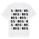 Sion ordlek t-shirt