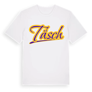 Täsch baseball t-shirt – ekologisk bomull t-shirt från Pinshirt