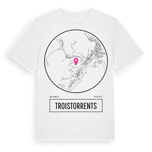 Troistorrents t-shirt – ekologisk bomull t-shirt från Pinshirt