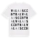 Valais central ordlek t-shirt