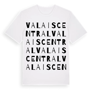 Valais central ordlek t-shirt – ekologisk bomull t-shirt från Pinshirt