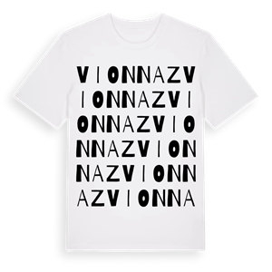 Vionnaz ordlek t-shirt – ekologisk bomull t-shirt från Pinshirt